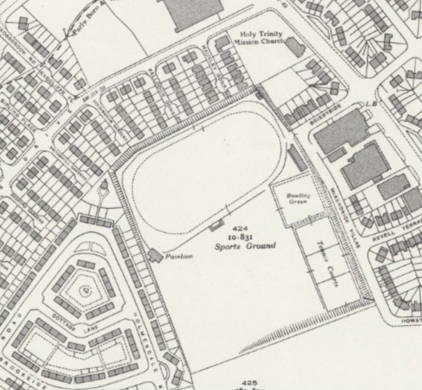 Newcastle upon Tyne - Cowgate : Map credit National Library of Scotland